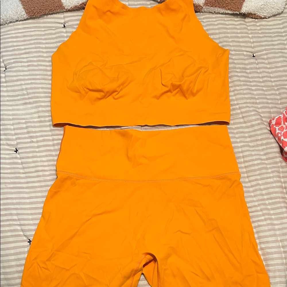 Bright Orange Activewear Set
